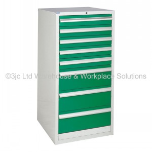 Euroslide Storage Cabinet 8 Drawer 1200mm Type 3